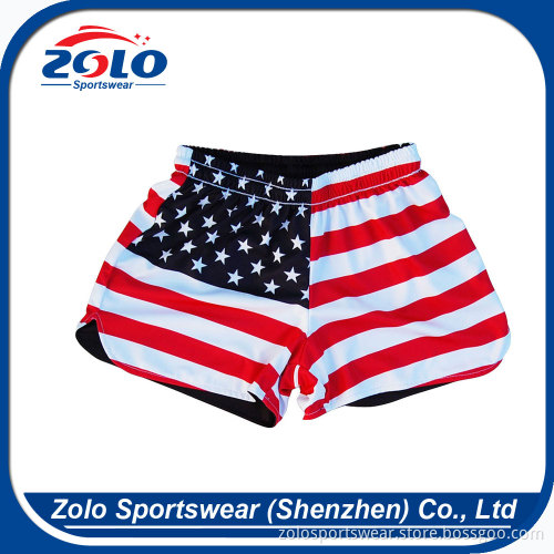 Cheap Customized Sublimation Lacrosse Uniforms, Girls Lacrosse Shorts
